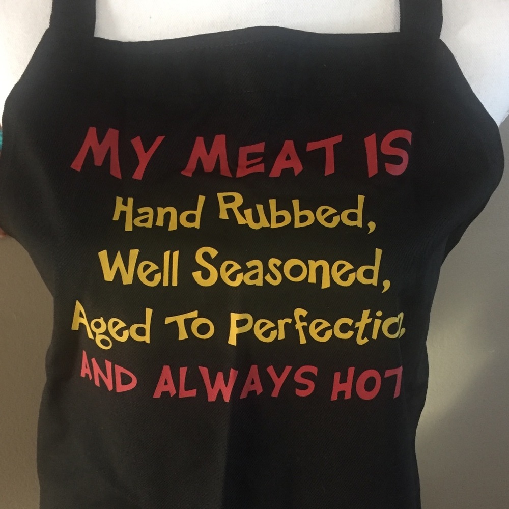 🌸 Apron for cooking and grilling